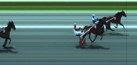 Målfoto for løp 3 på bane JA den 12.06.2024