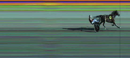 Målfoto for løp 1 på bane JA den 18.06.2024