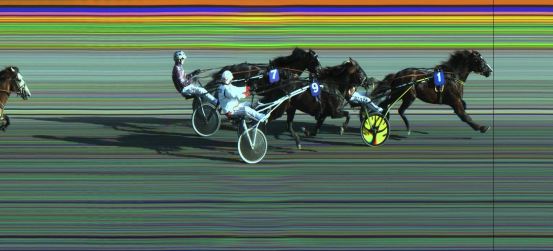 Målfoto for løp 2 på bane JA den 18.06.2024