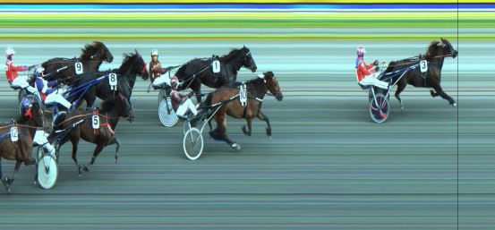 Målfoto for løp 5 på bane JA den 18.06.2024