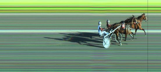 Målfoto for løp 3 på bane JA den 23.06.2024