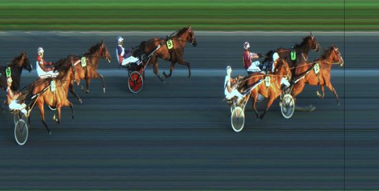 Målfoto for løp 9 på bane JA den 23.06.2024