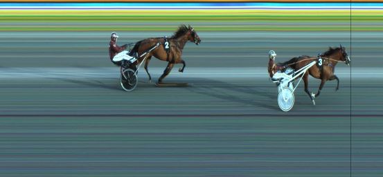 Målfoto for løp 6 på bane JA den 05.07.2024