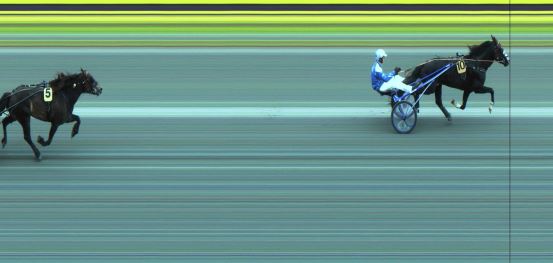 Målfoto for løp 7 på bane JA den 06.07.2024