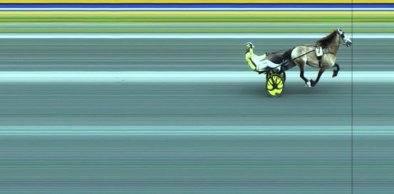 Målfoto for løp 12 på bane JA den 07.07.2024