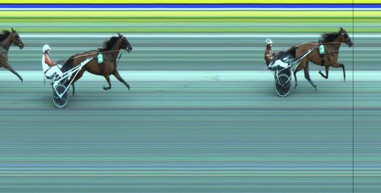 Målfoto for løp 4 på bane JA den 07.07.2024