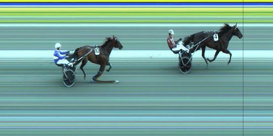 Målfoto for løp 5 på bane JA den 07.07.2024