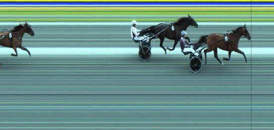 Målfoto for løp 6 på bane JA den 07.07.2024