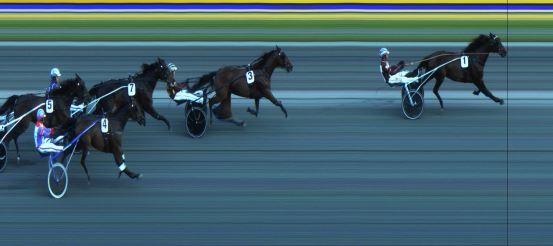 Målfoto for løp 5 på bane JA den 23.07.2024