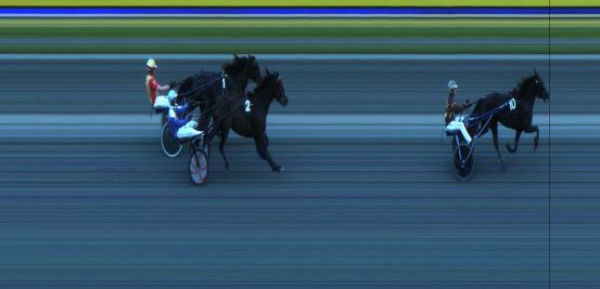 Målfoto for løp 6 på bane JA den 23.07.2024