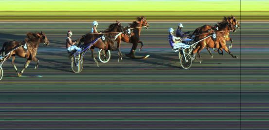 Målfoto for løp 6 på bane JA den 31.07.2024