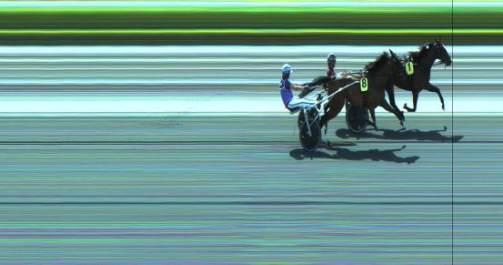 Målfoto for løp 1 på bane JA den 06.08.2024