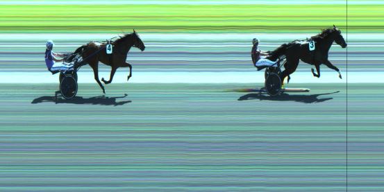 Målfoto for løp 5 på bane JA den 06.08.2024