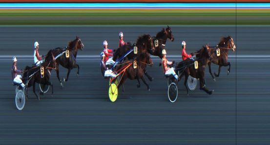 Målfoto for løp 7 på bane JA den 30.08.2024