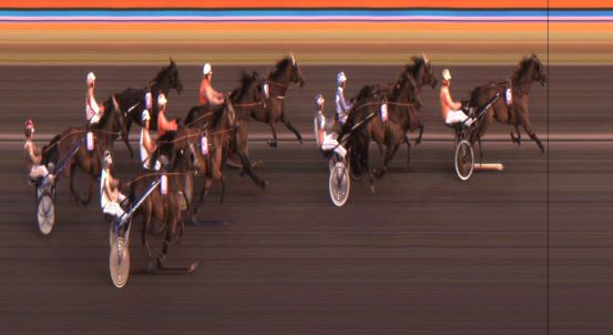 Målfoto for løp 8 på bane JA den 30.08.2024