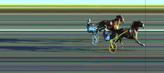 Målfoto for løp 3 på bane JA den 13.09.2024