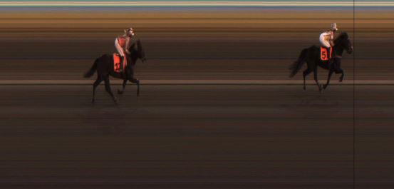 Målfoto for løp 6 på bane JA den 13.09.2024