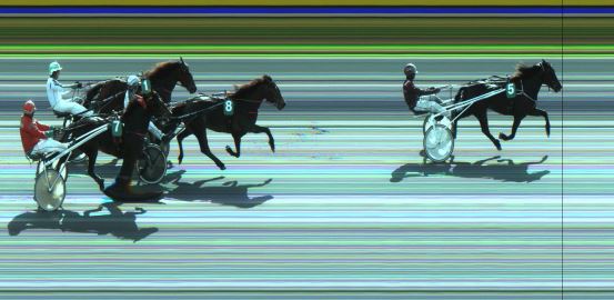 Målfoto for løp 4 på bane JA den 16.09.2024