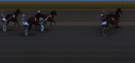 Målfoto for løp 3 på bane JA den 27.09.2024