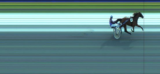 Målfoto for løp 5 på bane JA den 21.10.2024