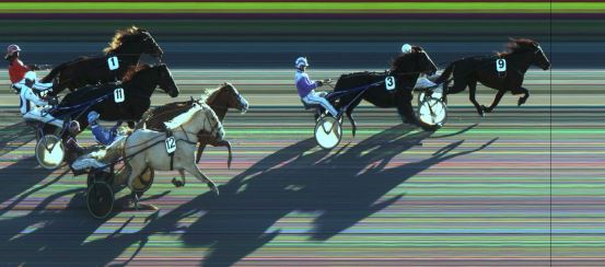 Målfoto for løp 5 på bane JA den 28.11.2024