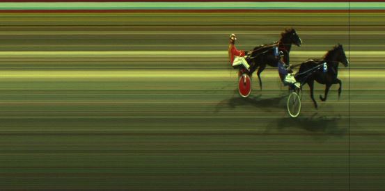 Målfoto for løp 2 på bane JA den 08.12.2024