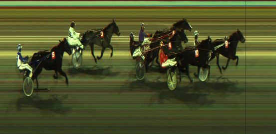 Målfoto for løp 3 på bane JA den 08.12.2024