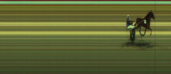 Målfoto for løp 5 på bane JA den 08.12.2024