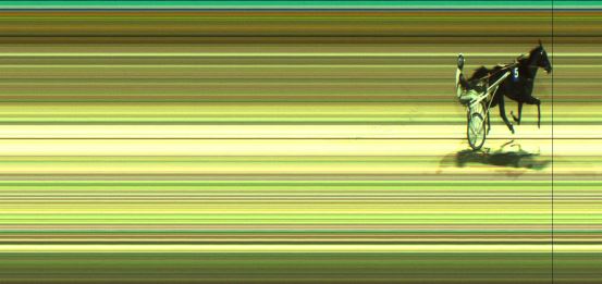 Målfoto for løp 2 på bane JA den 15.12.2024