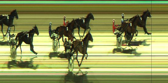 Målfoto for løp 6 på bane JA den 15.12.2024