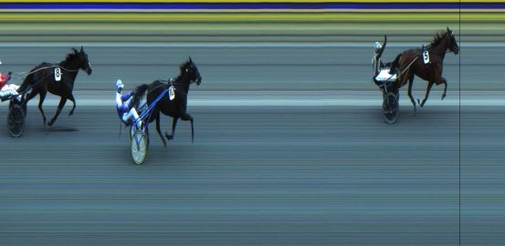 Målfoto for løp 5 på bane JA den 31.12.2024