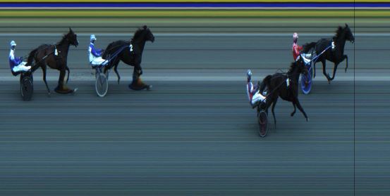 Målfoto for løp 6 på bane JA den 31.12.2024