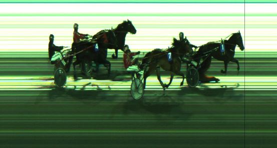 Målfoto for løp 2 på bane JA den 13.01.2025