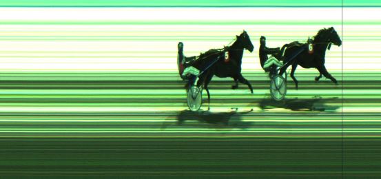 Målfoto for løp 3 på bane JA den 13.01.2025