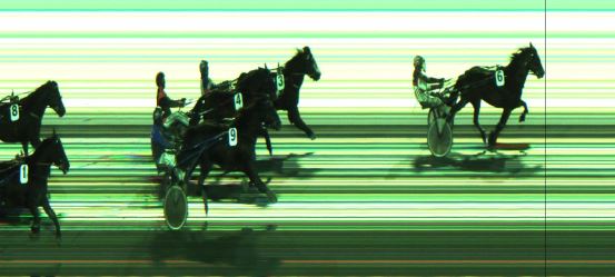 Målfoto for løp 5 på bane JA den 13.01.2025