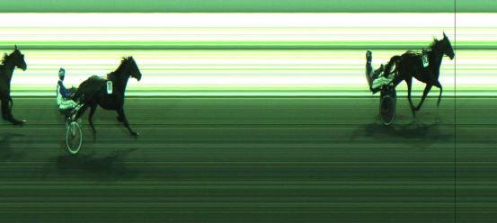 Målfoto for løp 5 på bane JA den 14.01.2025