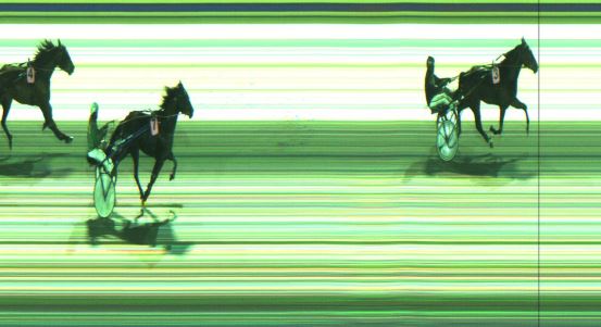 Målfoto for løp 10 på bane JA den 19.01.2025