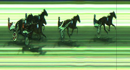 Målfoto for løp 2 på bane JA den 19.01.2025