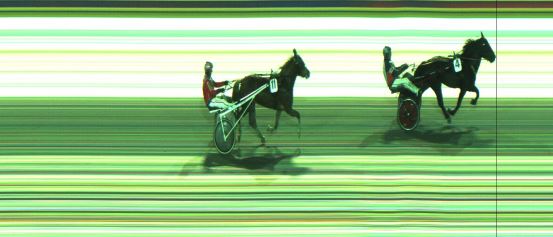 Målfoto for løp 5 på bane JA den 19.01.2025