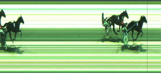 Målfoto for løp 8 på bane JA den 19.01.2025