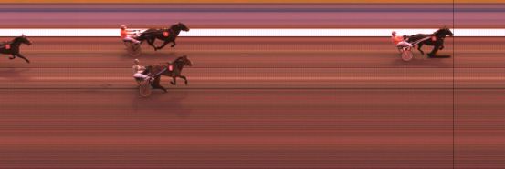 Målfoto for løp 3 på bane KL den 04.01.2014