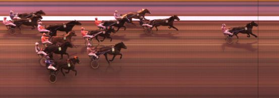 Målfoto for løp 4 på bane KL den 04.01.2014