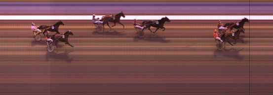 Målfoto for løp 5 på bane KL den 04.01.2014