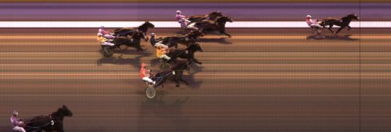 Målfoto for løp 6 på bane KL den 04.01.2014