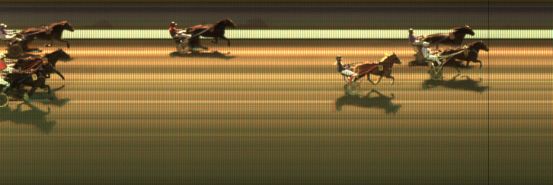 Målfoto for løp 7 på bane KL den 04.01.2014