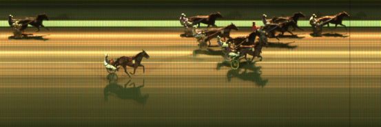 Målfoto for løp 8 på bane KL den 04.01.2014