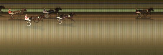 Målfoto for løp 4 på bane KL den 09.01.2014