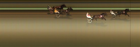 Målfoto for løp 8 på bane KL den 09.01.2014