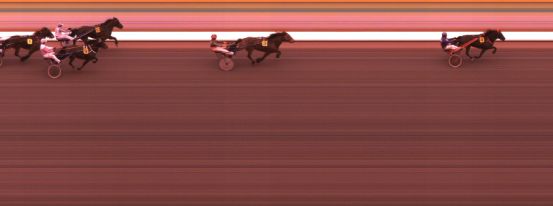 Målfoto for løp 1 på bane KL den 04.03.2014