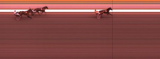 Målfoto for løp 3 på bane KL den 04.03.2014